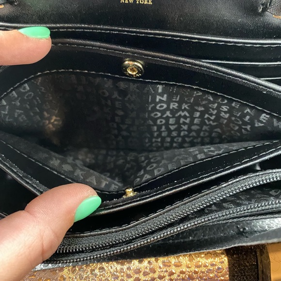 Kate Spade Run Wild Leopard Summer Clutch Crossbody Bag - Picture 6 of 7